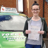 I would like to say thanks to Top Class and my instructor Keith for helping me pass my driving test first
                                time. Keith was very calming and made me feel extremely comfortable whilst learning to drive, making my
                                experience very fun. He was very patient with me and I would recommend Keith for anyone wanting to start
                                learning to drive.<br/><br/><b>Aimee Webb</b>, Gillingham Kent
