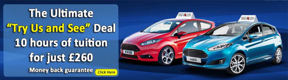 Book your first 10 driving lessons for only £240